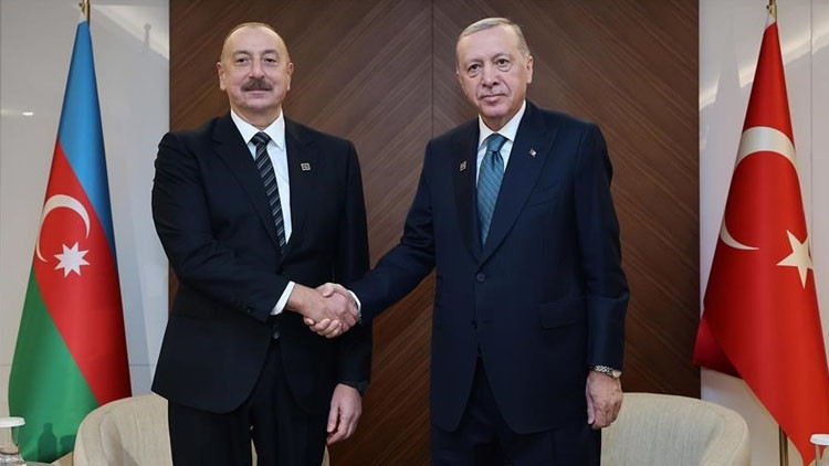 Aliyev'den Cumhurbaşkanı Erdoğan'a 6 Şubat mesajı