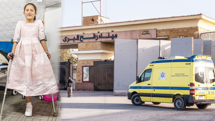 Refah’ta ilk hafta kaosla geçti! Gazzeli yaralılar kapıda kaldı