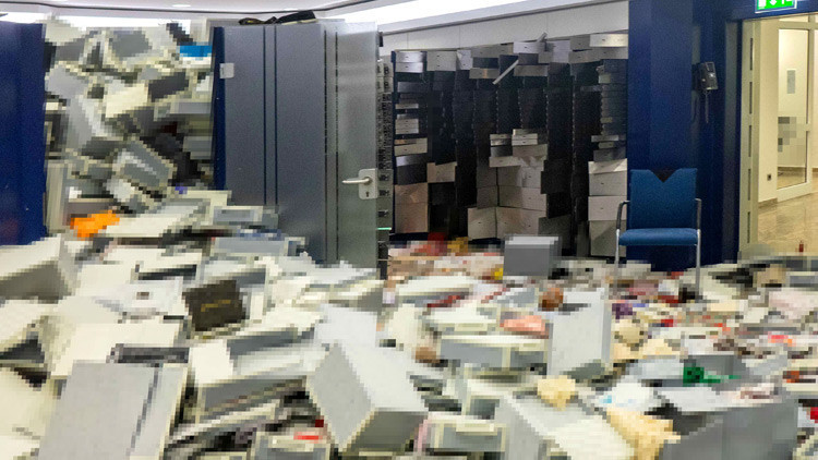 Almanya'da 100 milyon Euro'luk banka soygunu! Görüntüler yayınlandı