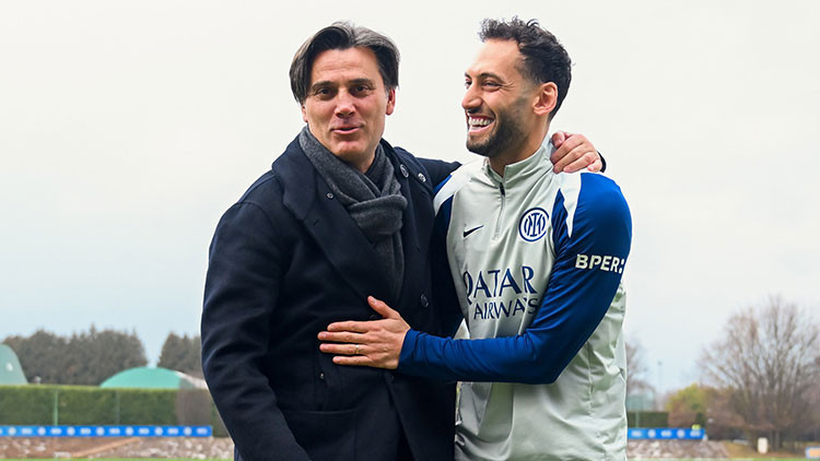 Vincenzo Montella'dan Inter'e ziyaret!