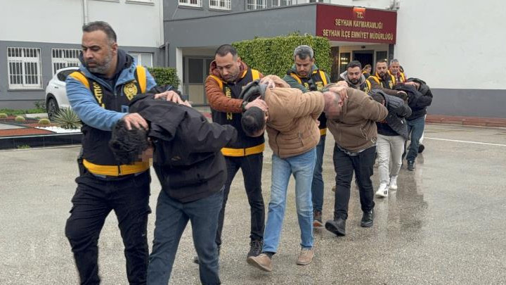 Adana'da dublörlerle 10 milyonluk vurgun: 12 kişi tutuklandı
