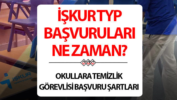TYP İŞKUR BAŞVURUSU 2026 İLANLARI - OKULLARA TEMİZLİK GÖREVLİSİ ALIMI | Toplum Yararına Programlar (TYP) başvurusu ne zaman, başladı mı TYP başvuru şartları nelerdir, başvurular nasıl yapılır İşte başvuru ekranı TYP İŞKUR BAŞVURUSU 2026 İLANLARI - OKULLARA TEMİZLİK GÖREVLİSİ ALIMI | Toplum Yararına Programlar (TYP) başvurusu ne zaman, başladı mı TYP başvuru şartları nelerdir, başvurular nasıl yapılır İşte başvuru ekranı