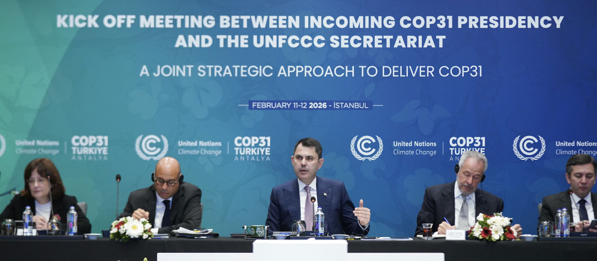 İstanbul'da, bakan Kurum başkanlığında COP31'in başlangıç toplantısı yapıldı