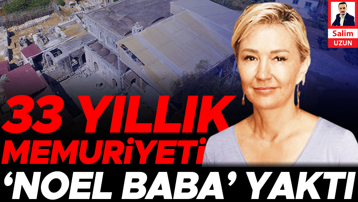 33 yıllık memuriyeti ‘Noel Baba’ yaktı