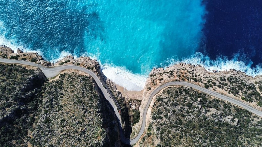 Yağış sonrası muhteşem manzara oluştu Yağış sonrası muhteşem manzara oluştu
