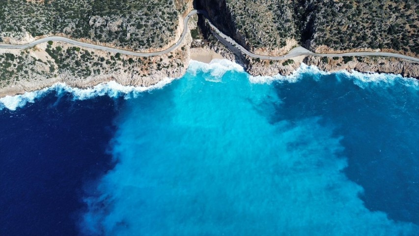 Yağış sonrası muhteşem manzara oluştu Yağış sonrası muhteşem manzara oluştu