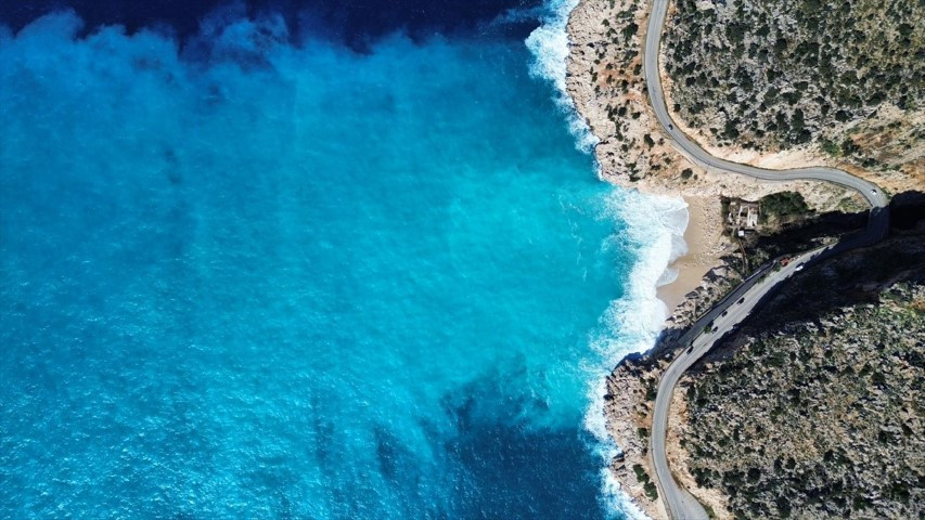 Yağış sonrası muhteşem manzara oluştu Yağış sonrası muhteşem manzara oluştu