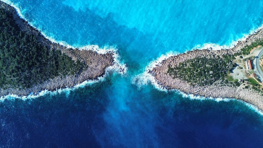 Yağış sonrası muhteşem manzara oluştu Yağış sonrası muhteşem manzara oluştu