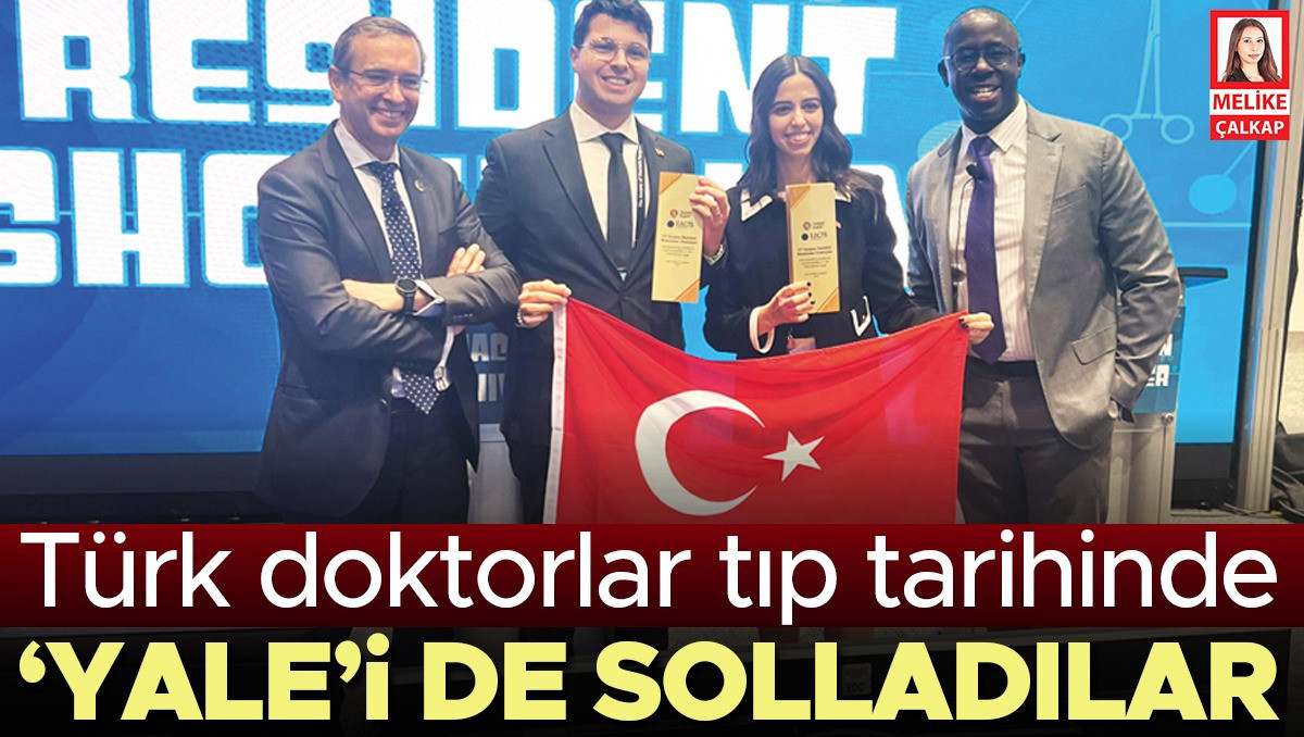 Türk doktorlar tıp tarihinde... Hacettepe Yale’i yendi