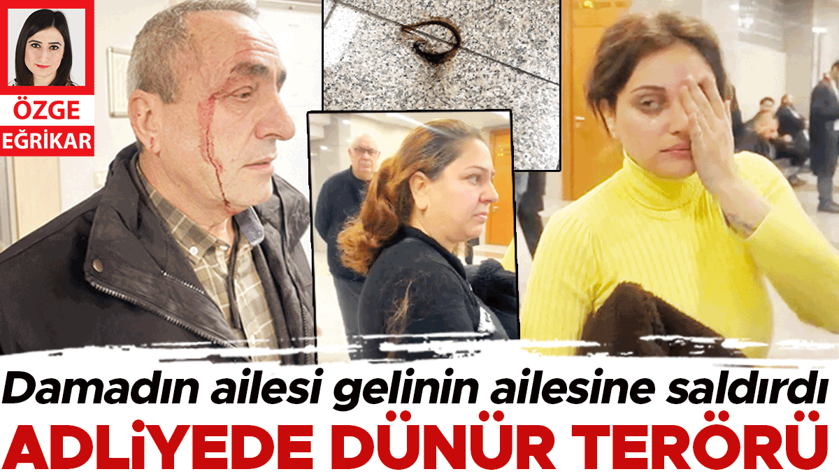 Adliyede dünür kavgası