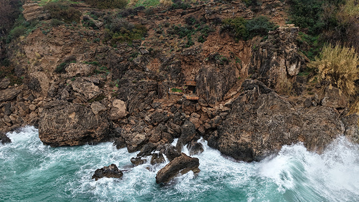  Yüksekliği 40 metreyi buluyor Normalde karşılaştığımız bir şey değil