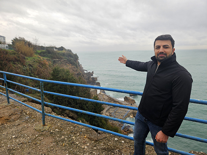  Yüksekliği 40 metreyi buluyor Normalde karşılaştığımız bir şey değil