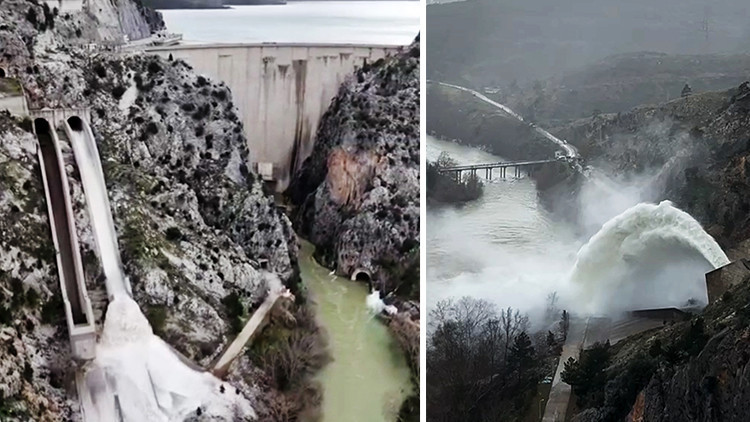 Şiddetli yağışların ardından barajlar taşma seviyesine geldi: Kontrollü olarak su bırakılıyor