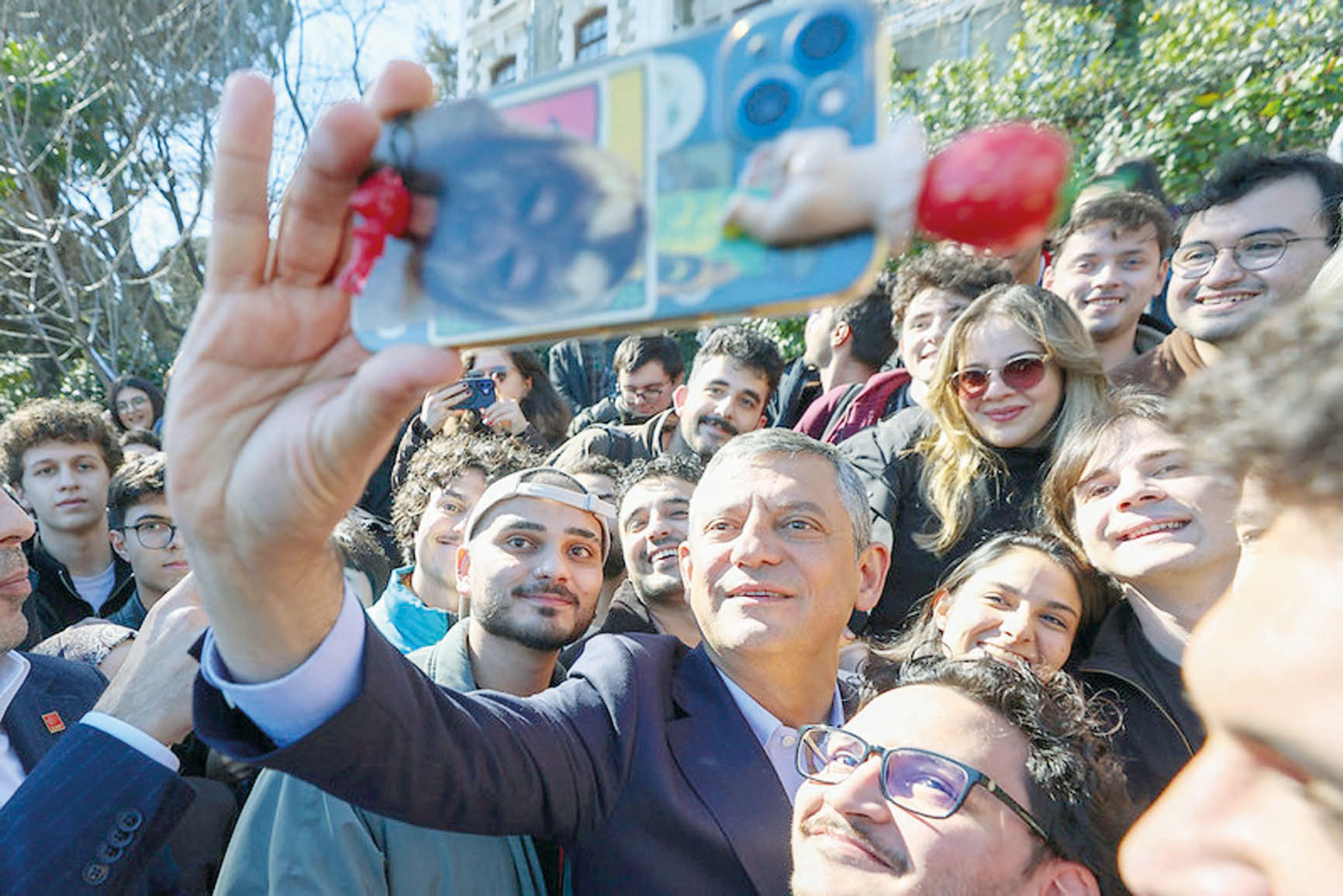 Boğaziçi’ne destek ziyareti