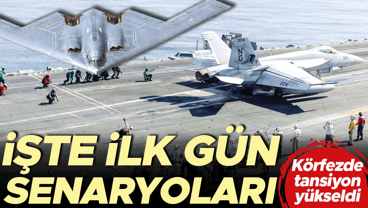 ABD’den bölgeye en büyük yığınak… İran tansiyonu birden yükseldi