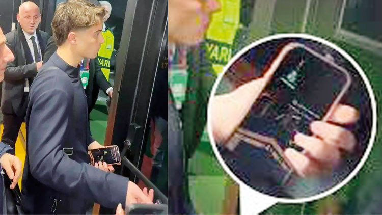 Kenan Yıldız'ın telefon gündem oldu