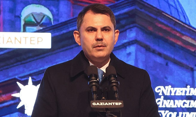 Bakan Kurum, Nurdağı'nda İlk evim, ilk iftarım programında konuştu