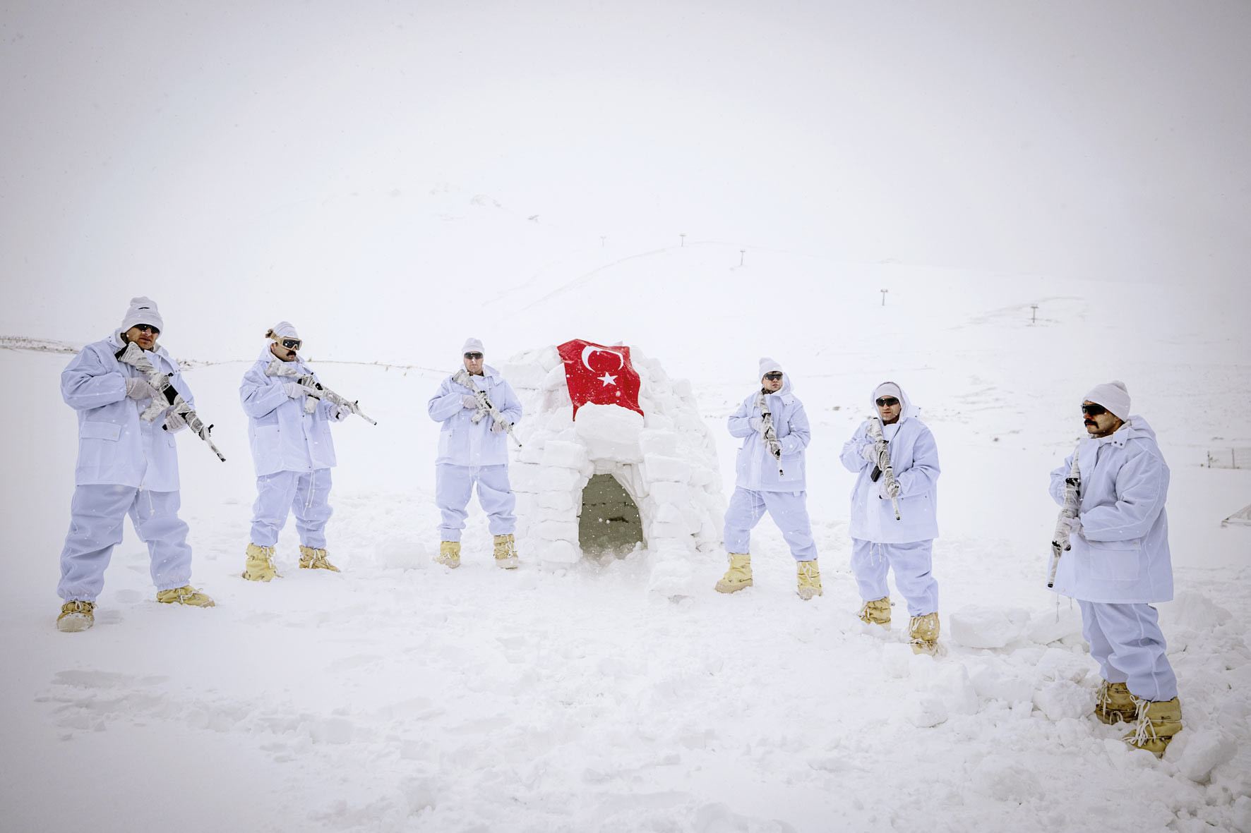 Özel Harekât’tan - 20 derecede kış kampı