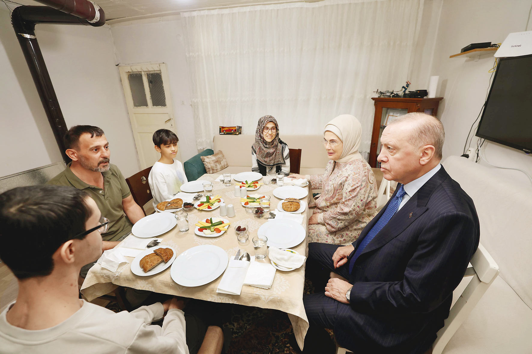 Kayacık ailesi ile iftar