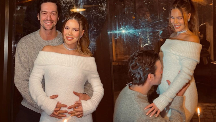 Temmuz ayında evlenmişlerdi... Ünlü sunucu anne oluyor!