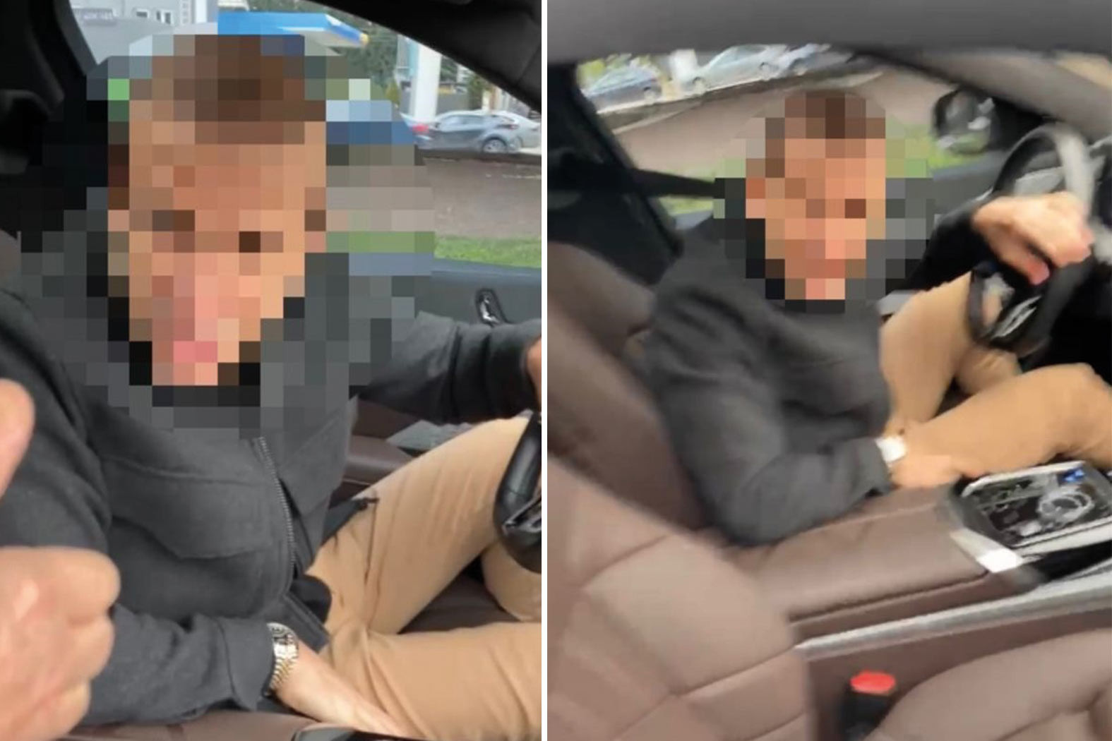 Trafikte yenidoğan bebekli aileye tabancalı tehdit