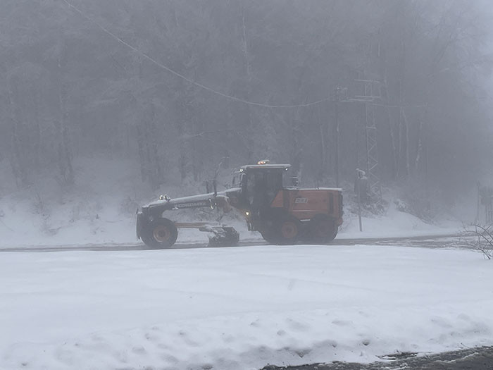  Kara teslim oldular, her yer beyaz örtüyle kaplandı Zorunlu olmadıkça dışarı çıkmayın