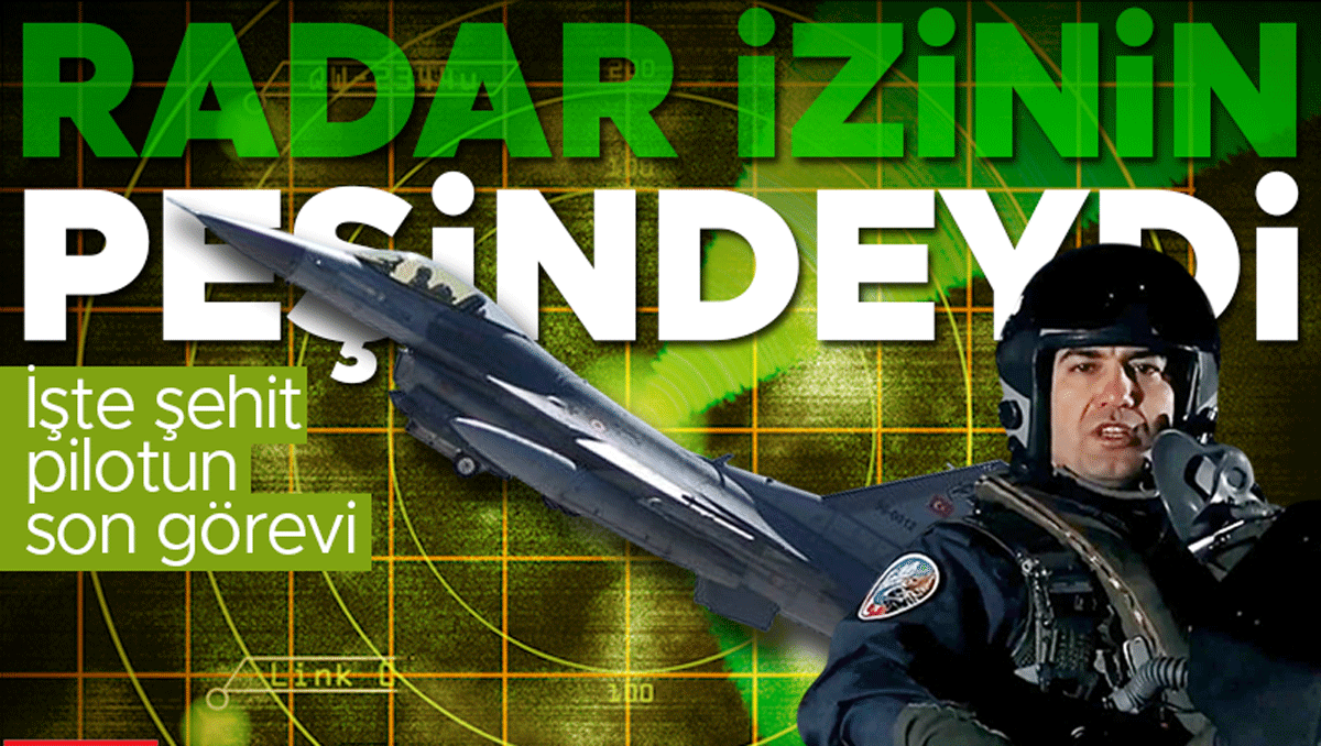 Balıkesir’de düşen F-16: Radar izi için havalanmış