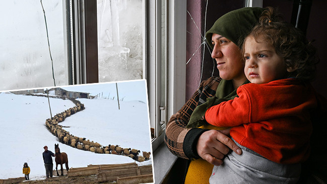 Hava sıcaklığı eksi 30 dereceye düşüyor: Herkes gitti onlar gitmiyor! 'Burada 6 ay kar yağışı sürüyor, evimi bırakmayacağım'
