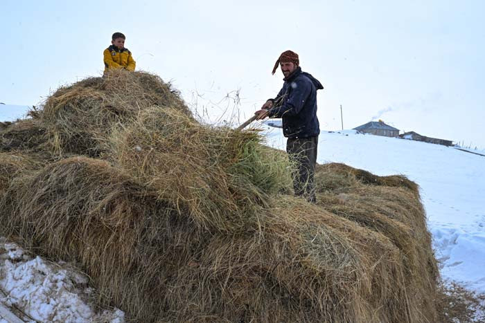  Herkes gitti onlar gitmiyor Burada 6 ay kar yağışı sürüyor, evimi bırakmayacağım