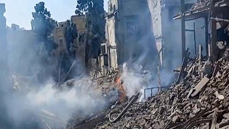 ABD ve İsrailin İrana saldırısı sonrası ilk görüntüler