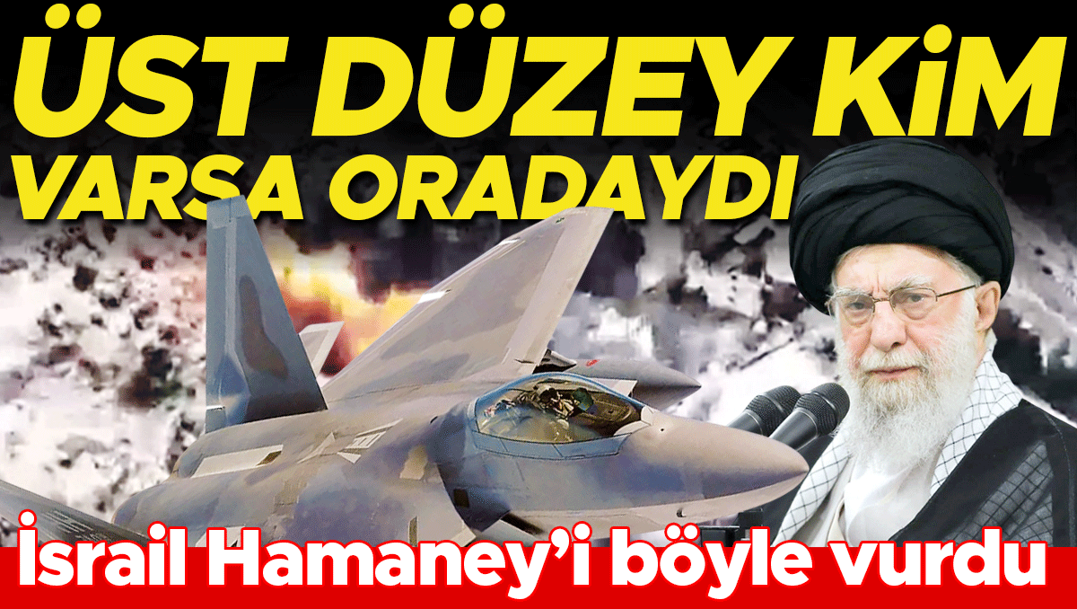 Hamaney’i böyle vurmuşlar... CIA yer gösterdi İsrail bombaladı