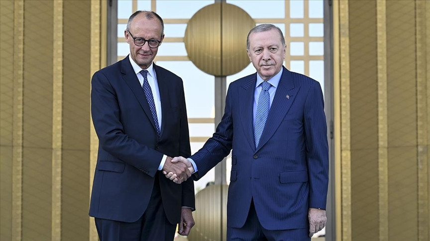 Cumhurbaşkanı Erdoğan, Şansölyesi Merz ile telefonda görüştü