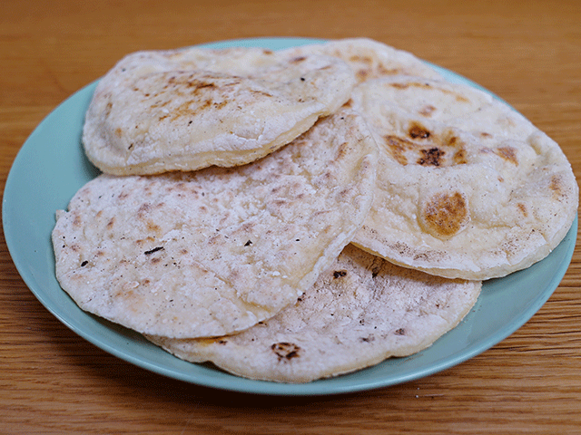 Dumanı üzerinde: Glutensiz lavaş