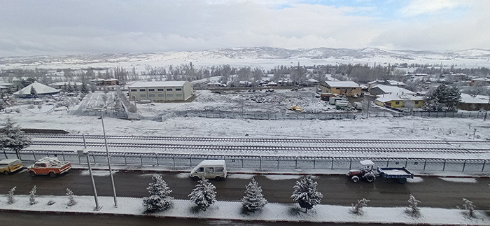  Güne 15 santimetre karla uyandılar Geçmiş yıllara göre farklı oldu