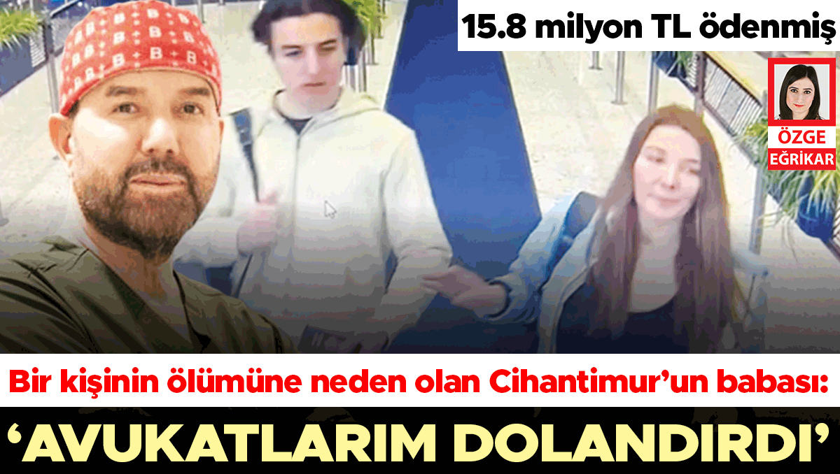 ‘Avukatlarım beni dolandırdı’ şikâyeti