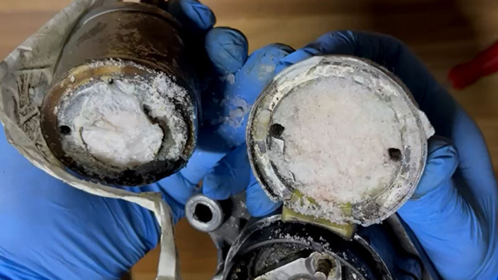 Marş dinamosunun içine gizlenmiş uyuşturucu ele geçirildi: 2 gözaltı