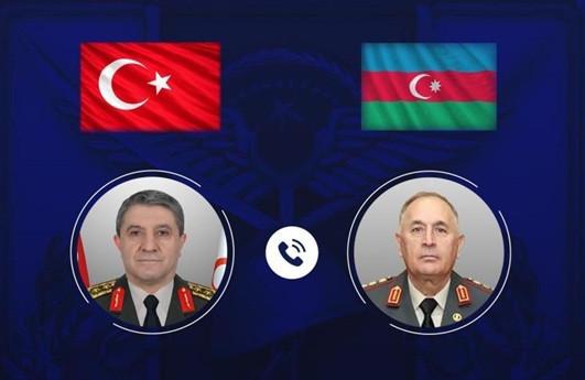 Genelkurmay Başkanı Orgeneral Bayraktaroğlu, Azerbaycanlı mevkidaşı ile telefonda görüştü