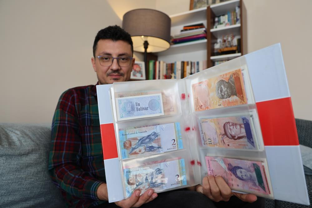  Binden fazla banknotu topladı Hiç dolaşıma girmemiş, cüzdana girmemiş paralar bunlar