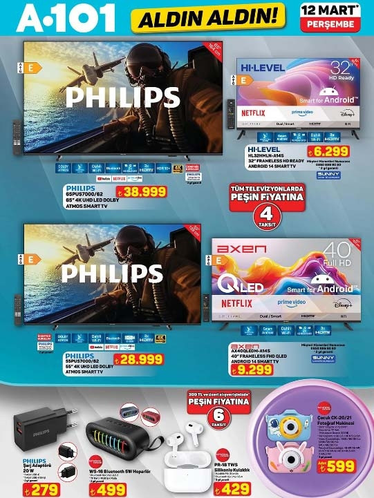 A101DE BU HAFTA ALDIN ALDIN AFİŞİ 12 MART 2026