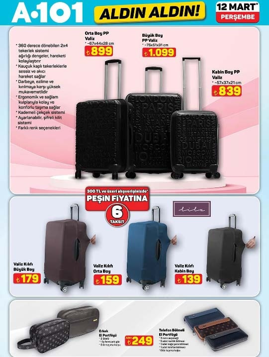 SATIŞTA A101 AKTÜEL AFİŞİ 12 MART 2026 (YENİ İNDİRİMLİ ÜRÜNLER BROŞÜRÜ) || A101 Aldın Aldın kataloğu bu hafta ürünleri neler A101 yeni broşürü ile 3lü siyah ankastre set, buharlı temizleyici mop, kamp sandalyesi, merdiven, manikür seti satışta