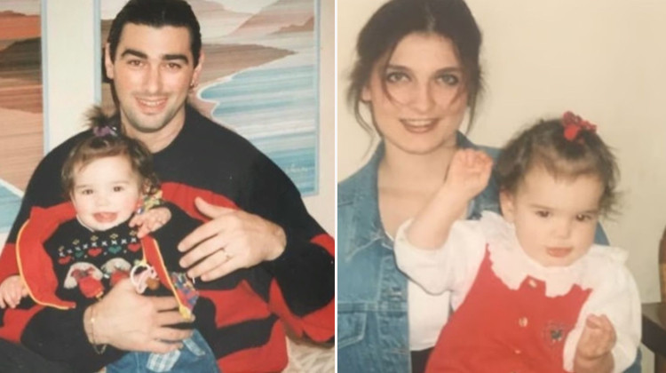 Ünlü şarkıcı büyüyünce babasının kopyası olmuş!