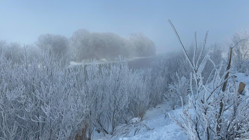  Bu şehirde hava sıcaklığı eksi 25 dereceyi gösterdi
