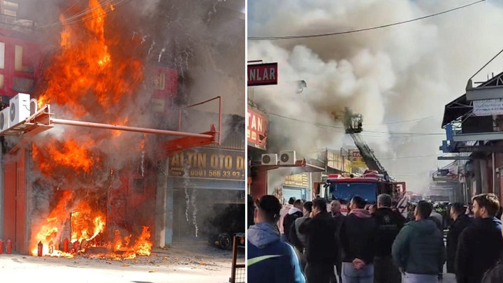 Zeytinburnu Demirciler Sitesi'nde yangın! Ekipler müdahale ediyor