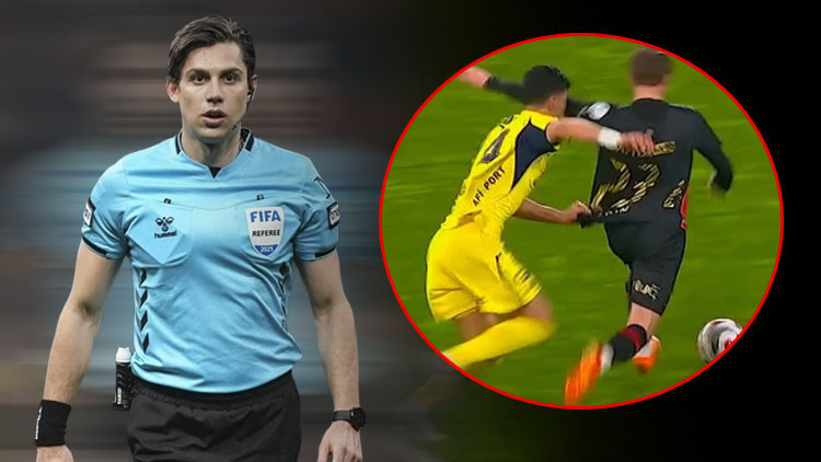 Fatih Karagümrük - Fenerbahçe maçında penaltı itirazı!