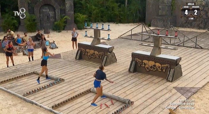 SURVİVORDA ELENEN YARIŞMACI KİM OLDU Dün akşam (15 Mart) Survivor kim elendi, düelloyu kim kazandı Nisanur mu Gözde mi Yeni takımlar belli oldu