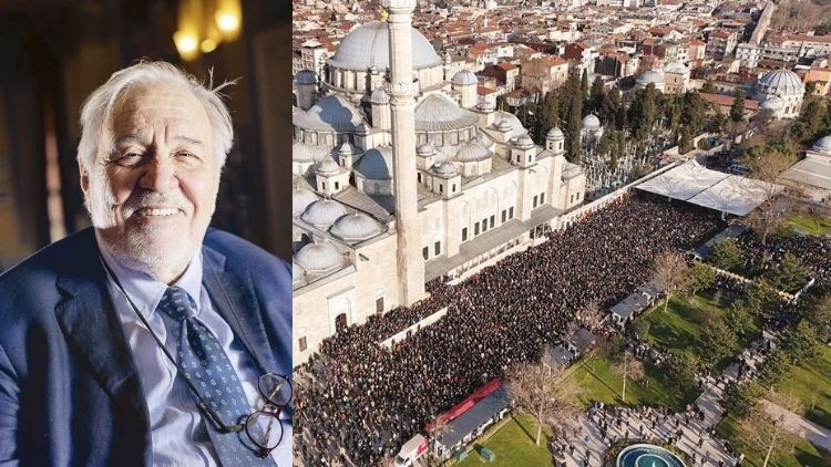 Prof. Dr. İlber Ortaylı’yı gözyaşlarıyla uğurladık… Tarihteki yerini aldı