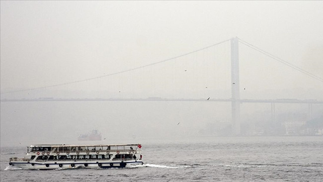 İstanbul'da bazı vapur seferleri iptal edildi