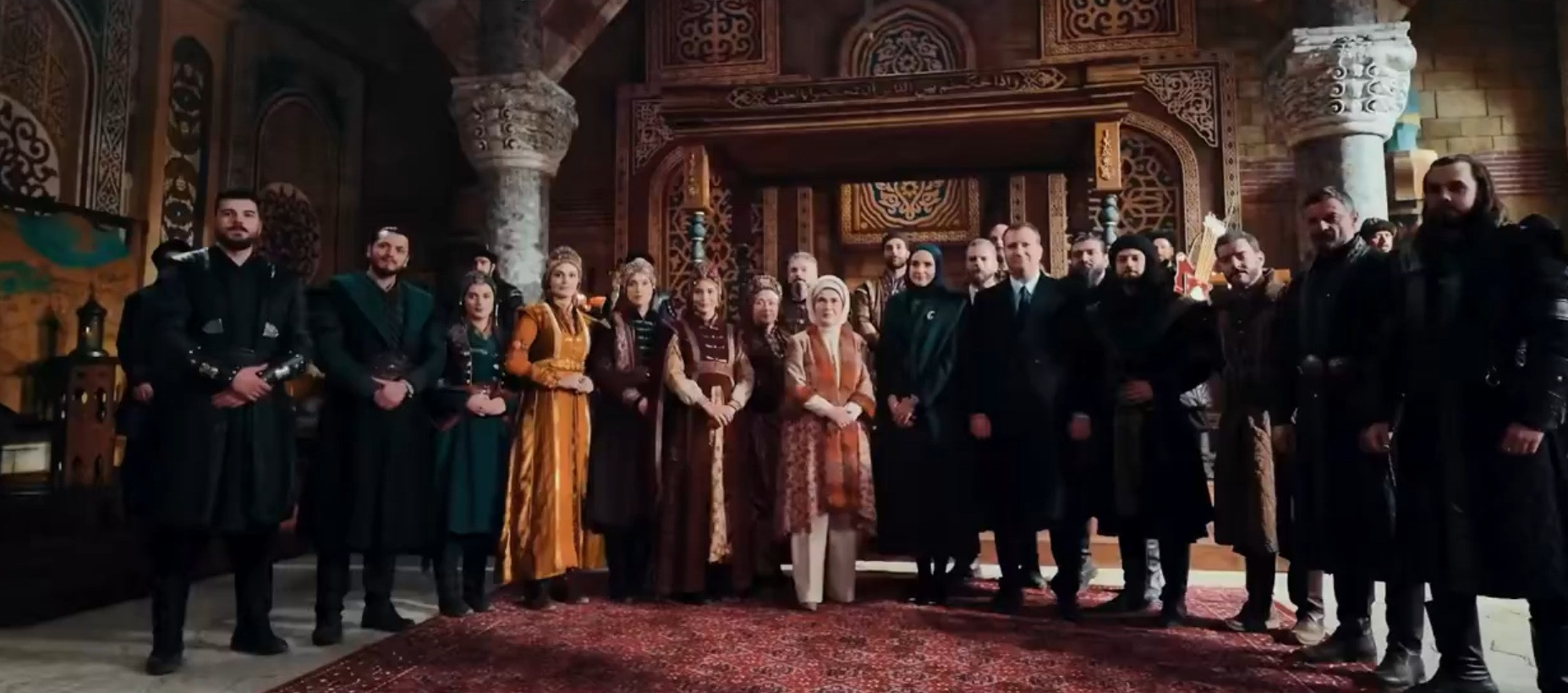 Emine Erdoğan, onursal başkanı olduğu dernek ve vakıfların temsilcileriyle buluştu