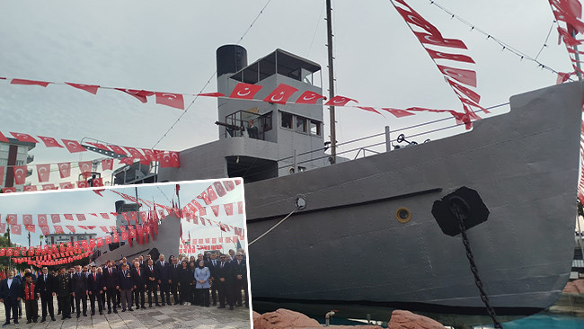 Çanakkale Zaferi'nin simgesi Nusret Mayın Gemisi'ne yoğun ilgi