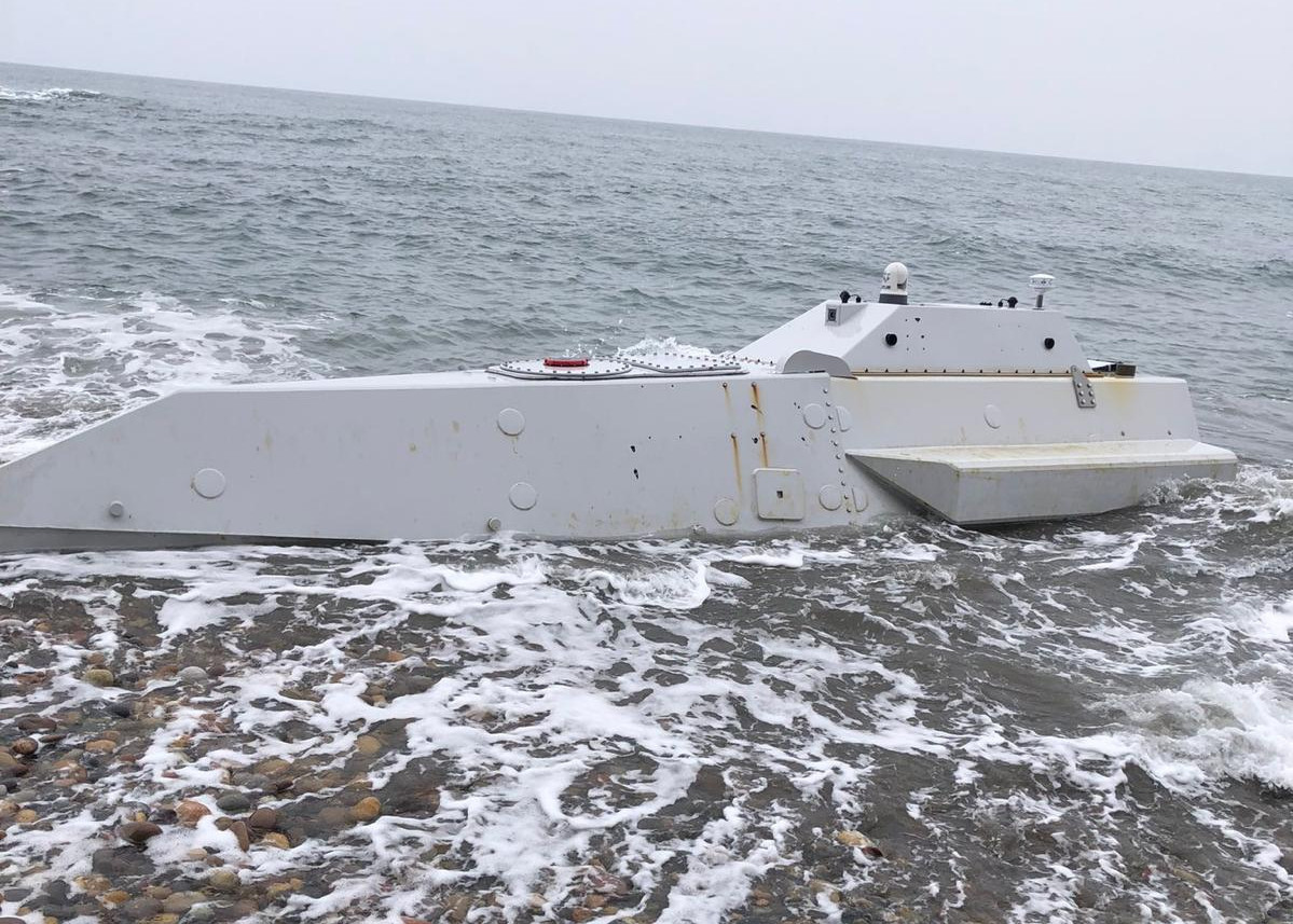 Ordu'da sahilde insansız deniz aracı bulundu